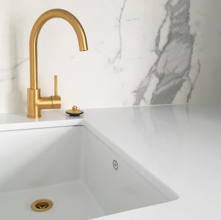 1901 Apron Sink (Includes 90mm Waste Fitting)-AB5400W-blue-leaf-bathware