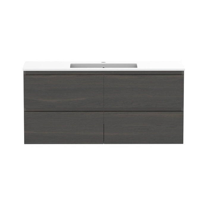 ADP Glacier Ensuite All-Drawer Twin Wall Hung Vanity & Moulded Top - Pro-GLLEAW1200WHCCM-blue-leaf-bathware