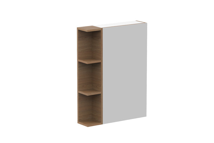 ADP Glacier Shelf Shaving Cabinet - Lite-GLLSSC0600-1D-blue-leaf-bathware