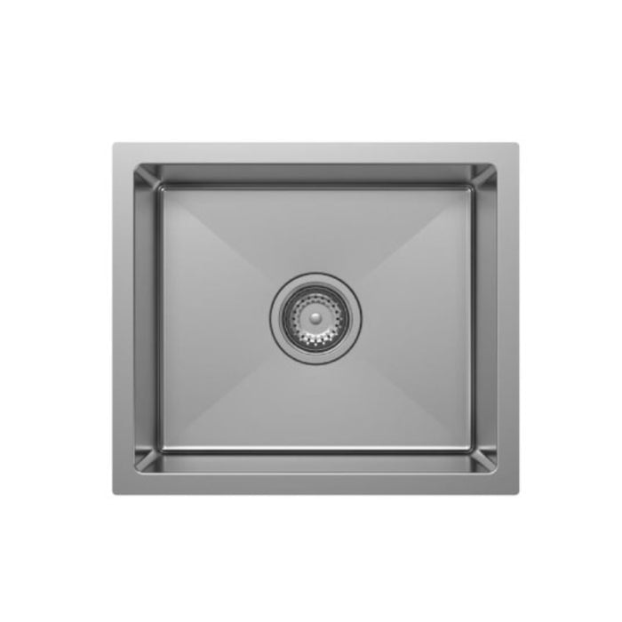 Vellano Arraso 520mm Single Bowl Kitchen Sink - Stainless Steel