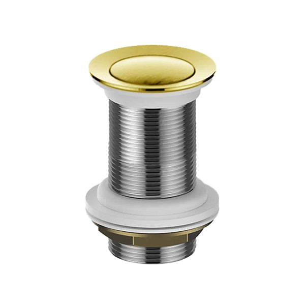 Greens Pop-up Basin Waste - Brushed Brass