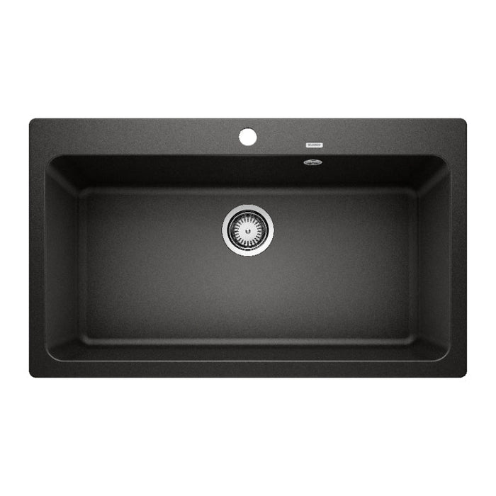 Blanco Naya XL 9 Single Bowl Inset Sink - Anthracite-526839-blue-leaf-bathware