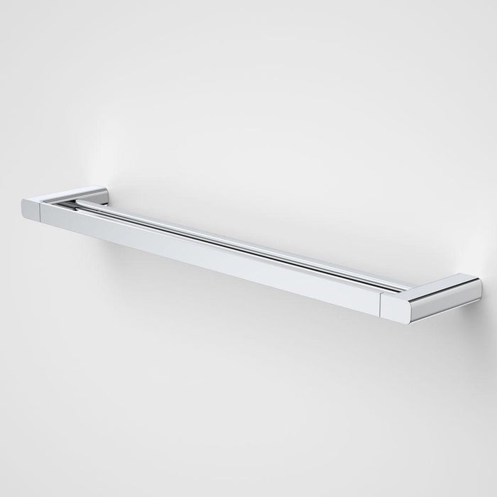 Caroma Luna Double Towel Rail 630mm Chrome-99614C-blue-leaf-bathware