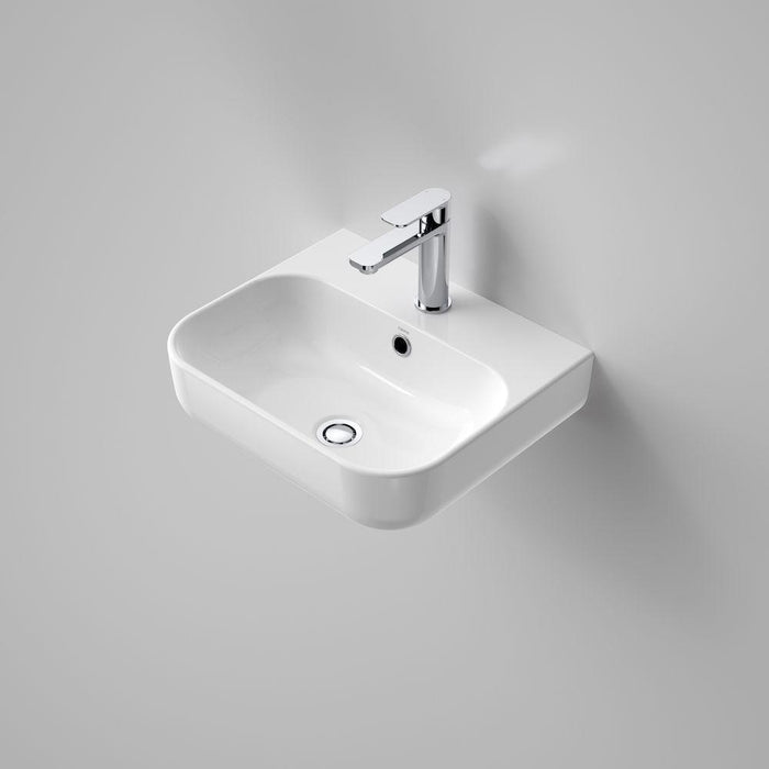 Caroma Luna Wall Basin-874215W-blue-leaf-bathware