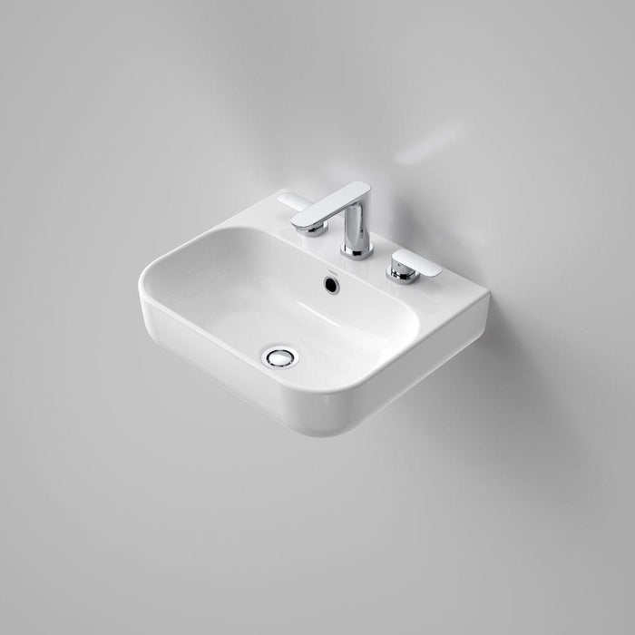 Caroma Luna Wall Basin-874235W-blue-leaf-bathware