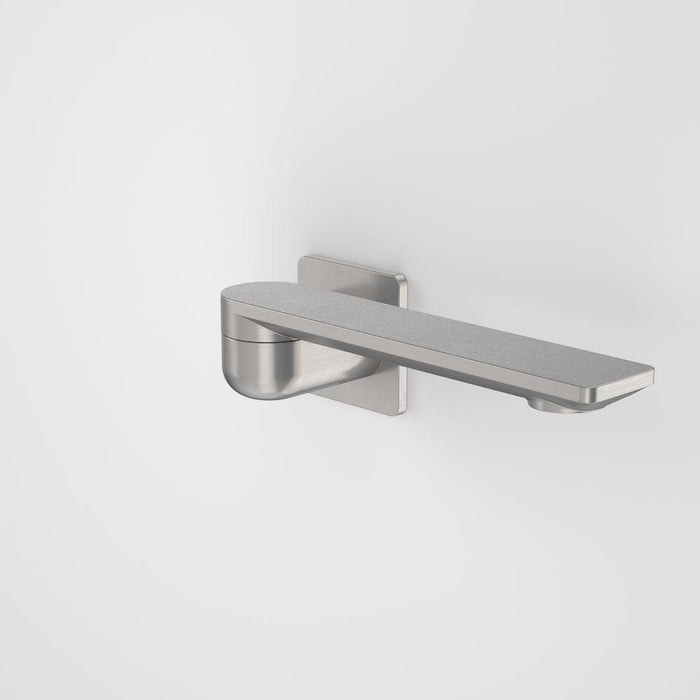 Caroma Urbane II 220mm Bath Swivel Outlet Square Plate - Gun Metal-99670GM-blue-leaf-bathware