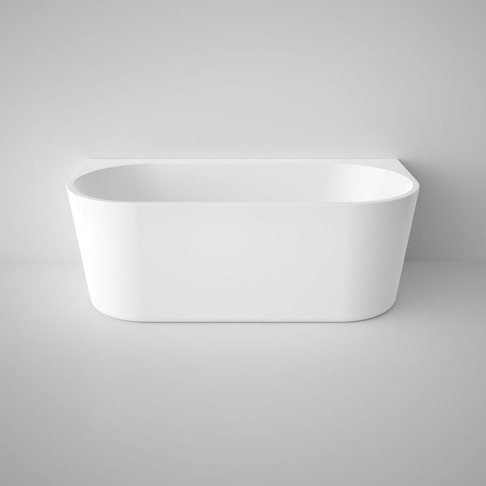 Caroma Urbane II Back to Wall Freestanding Bath-AU6WFW-blue-leaf-bathware
