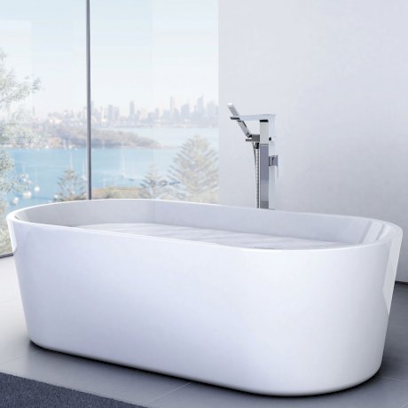 Caroma Urbane II Freestanding Bath-blue-leaf-bathware