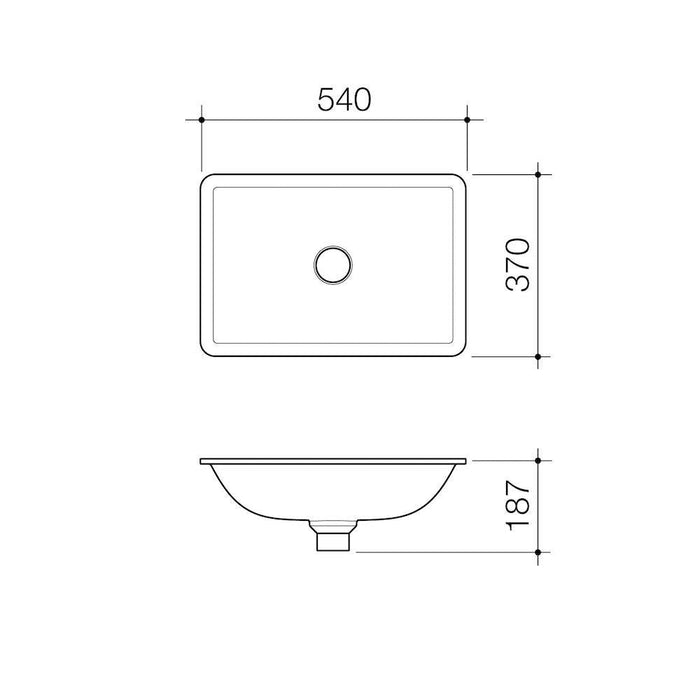 Caroma Urbane II Under Counter Basin-878500W-blue-leaf-bathware