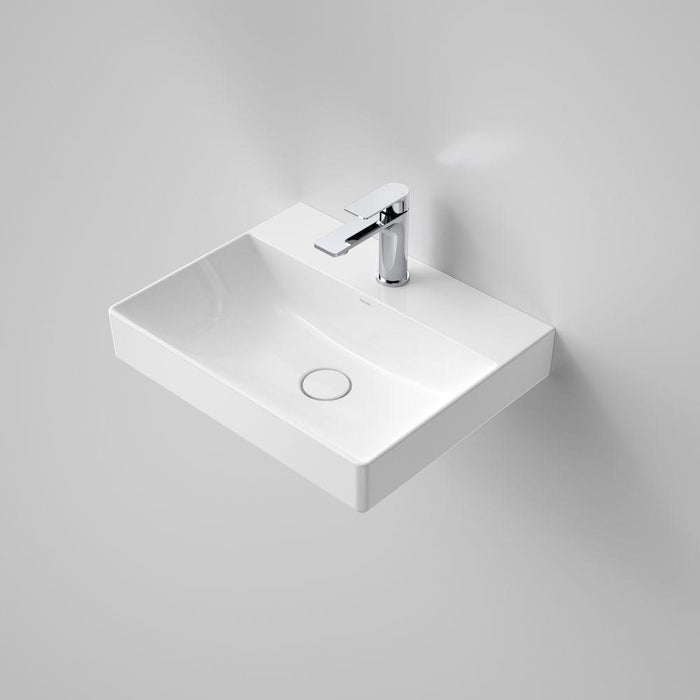 Caroma Urbane II Wall Basin-878610W-blue-leaf-bathware