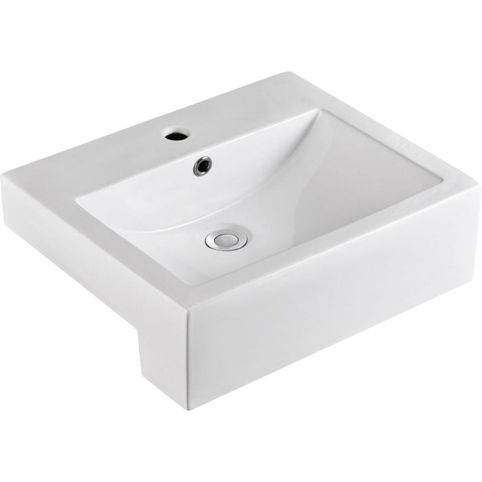 Fienza Belinda Semi-Recessed Basin-RB8050B-blue-leaf-bathware