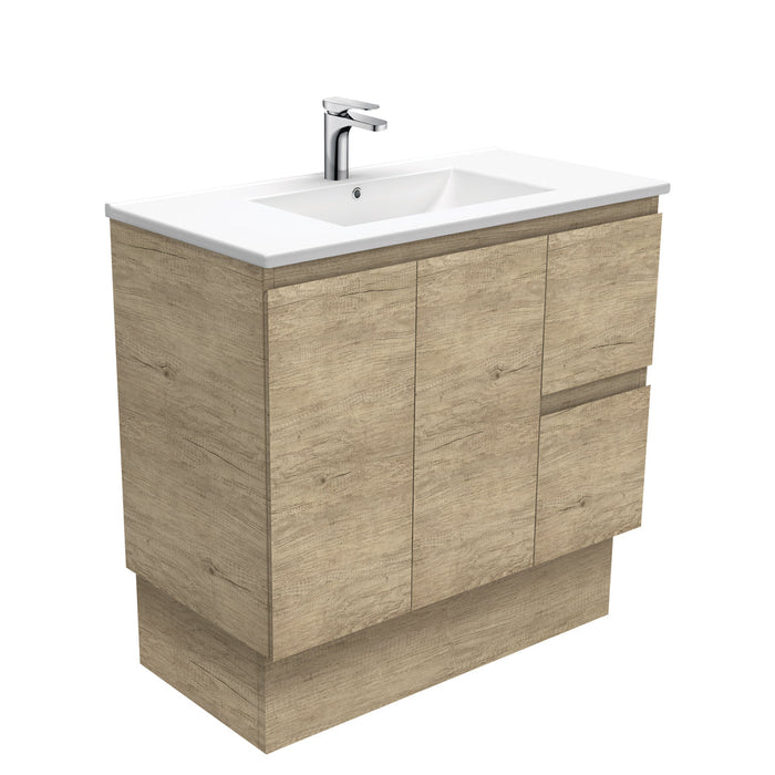 Fienza Dolce Edge Scandi Oak 900mm Freestanding Vanity-blue-leaf-bathware