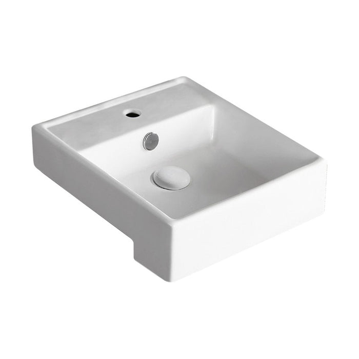 Fienza Helen Junior Semi-Recessed Basin-2041B-blue-leaf-bathware