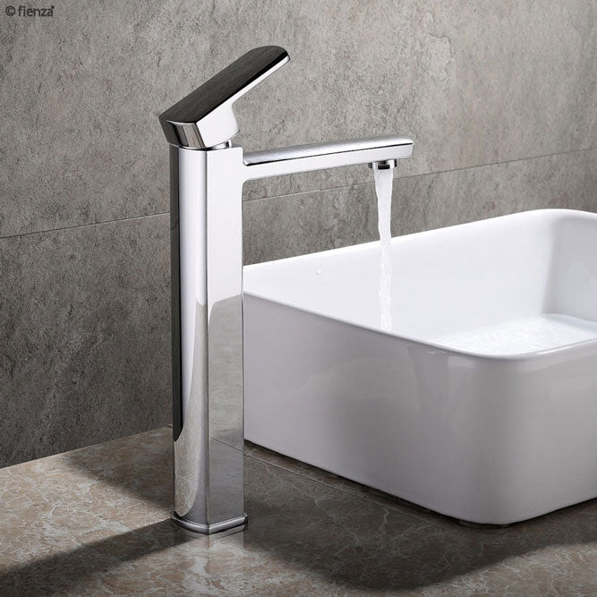 Fienza Koko Tall Basin Mixer-218107-blue-leaf-bathware