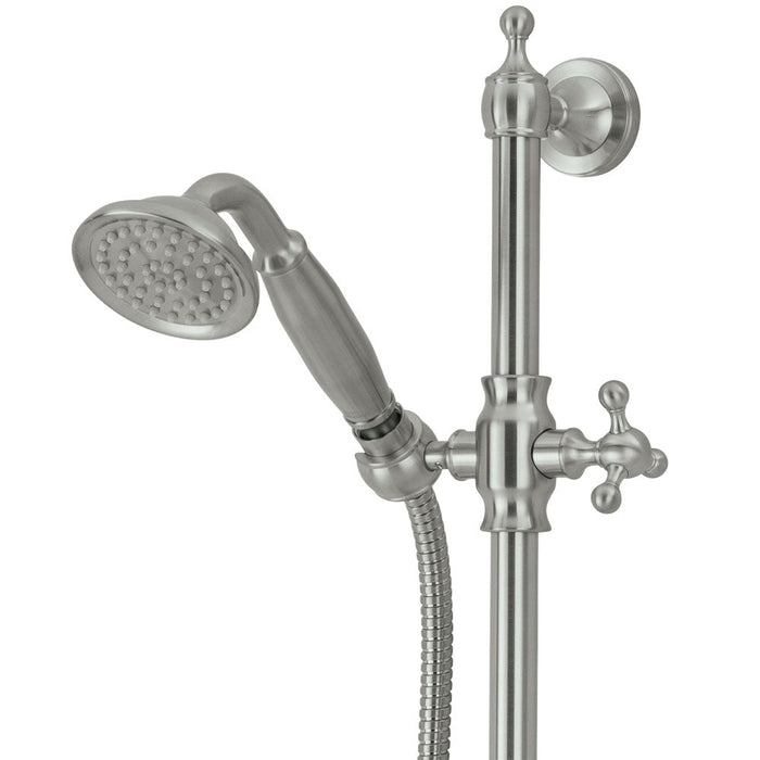 Fienza Lillian Rail Shower - Brushed Nickel-444114BN-blue-leaf-bathware