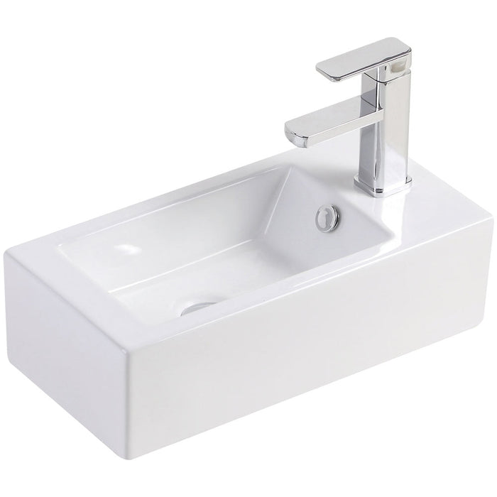 Fienza Linea Right-Hand Wall-Hung Basin-TR4127A-blue-leaf-bathware
