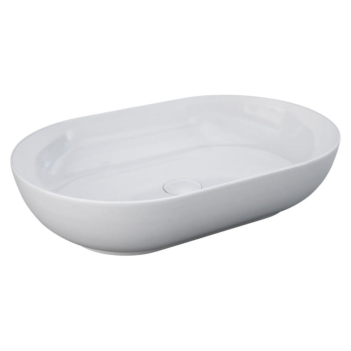 Fienza Rak Feeling Oval Above Counter Basin-606100W-blue-leaf-bathware