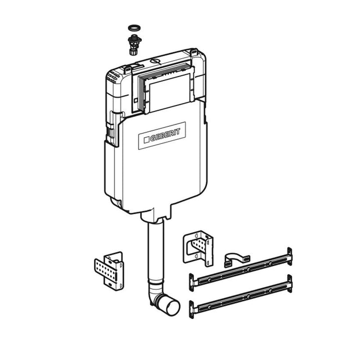 Geberit Sigma 8 Concealed In-Wall Cistern - 4 Star-109.795.00.1-blue-leaf-bathware
