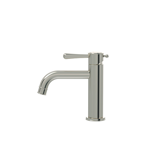 Meir Harrington Short Basin Mixer Tap - Brushed Nickel