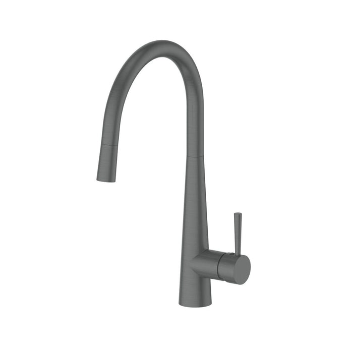 Greens Galiano Pull-Down Sink Mixer - Gun Metal