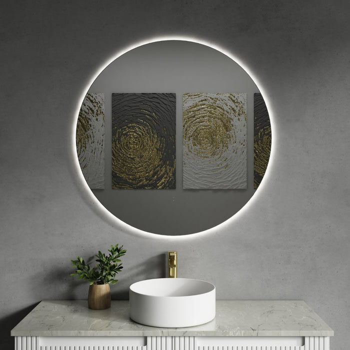 Bailey Round 900mm LED Mirror Frameless