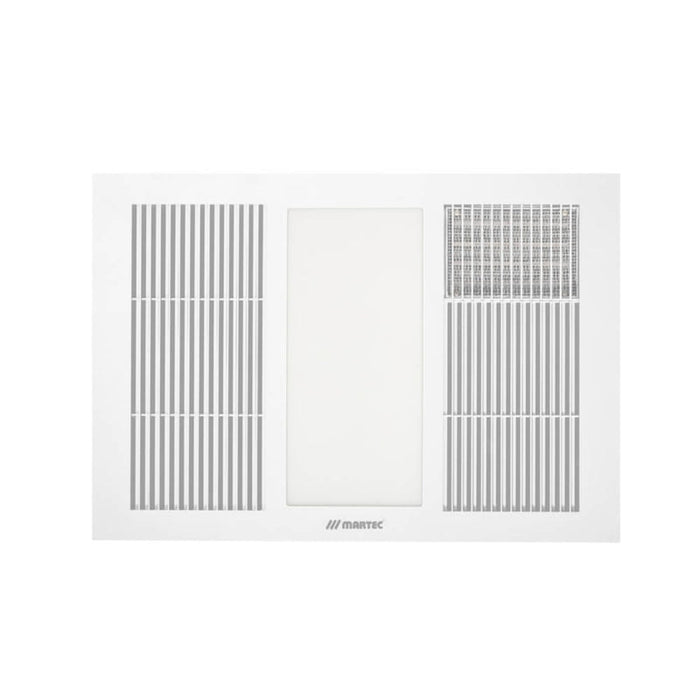 Martec Vapour 3-in-1 Fan Heater, Light and Exhaust-MBHV2000W-blue-leaf-bathware