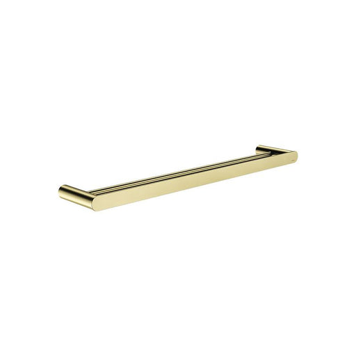 Meir Curvaé Double Towel Rail 600mm - PVD Tiger Bronze-blue-leaf-bathware