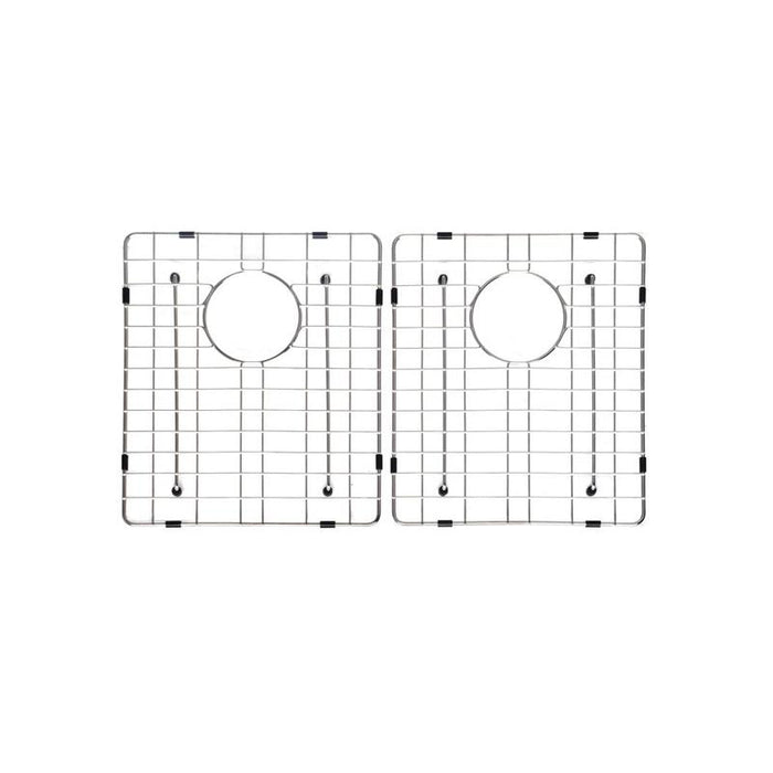 Meir Lavello Protection Grid for MKSP-D760440 (2pcs) - Polished Chrome-blue-leaf-bathware