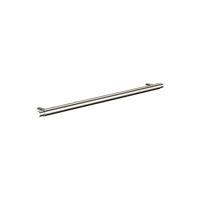 Meir Öppen Round Pull 328mm Cabinet Handle (Brushed) - PVD Brushed Nickel-blue-leaf-bathware
