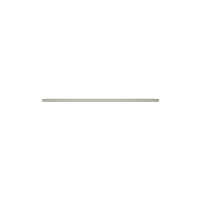 Meir Öppen Round Pull 520mm Cabinet Handle (Linear Knurled) - PVD Brushed Nickel-blue-leaf-bathware