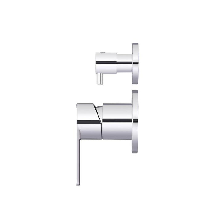 Meir Round Diverter Mixer Paddle Trim Kit (In-wall Body Not Included) - Polished Chrome-blue-leaf-bathware
