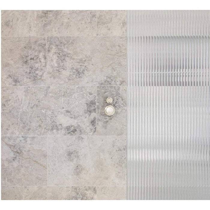 Meir Round Diverter Mixer Pinless Handle Trim Kit (In-wall Body Not Included) - PVD Brushed Nickel-blue-leaf-bathware