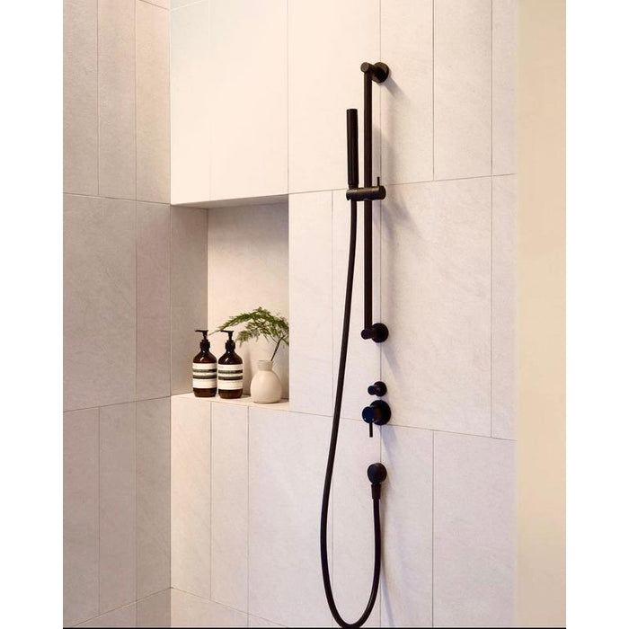 Meir Round Diverter Mixer Trim Kit (In-wall Body Not Included) - Matte Black-blue-leaf-bathware