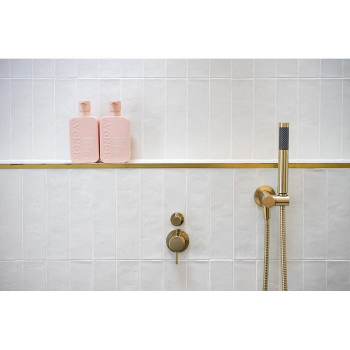 Meir Round Diverter Mixer Trim Kit (In-wall Body Not Included) - PVD Tiger Bronze-blue-leaf-bathware
