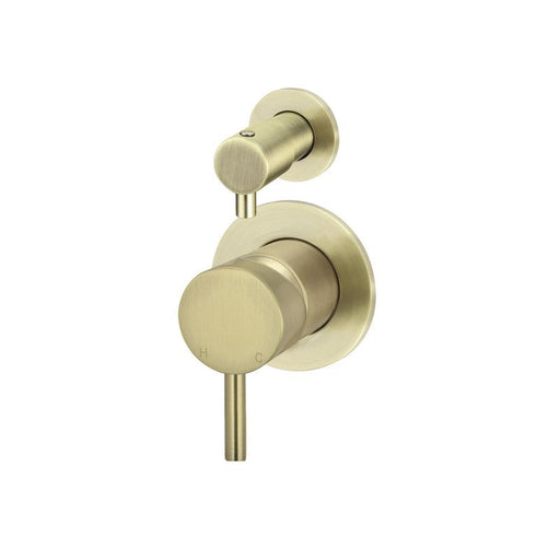 Meir Round Diverter Mixer Trim Kit (In-wall Body Not Included) - PVD Tiger Bronze-blue-leaf-bathware