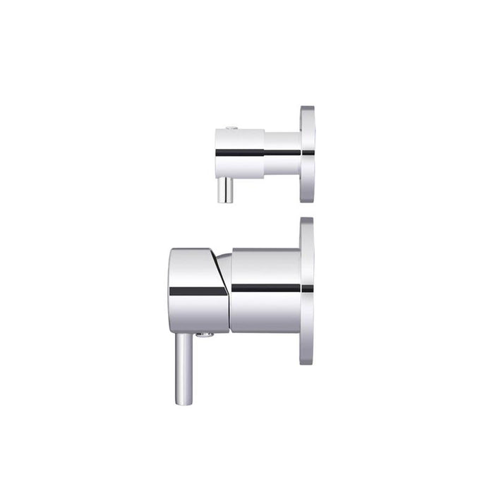 Meir Round Diverter Mixer Trim Kit (In-wall Body Not Included) - Polished Chrome-blue-leaf-bathware