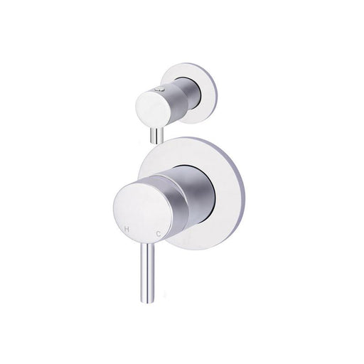 Meir Round Diverter Mixer Trim Kit (In-wall Body Not Included) - Polished Chrome-blue-leaf-bathware