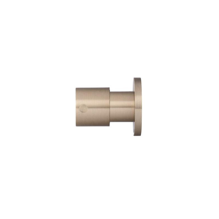 Meir Round Quarter Turn Wall Top Assemblies - Champagne-blue-leaf-bathware