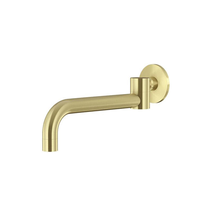 Meir Round Swivel Wall Spout - PVD Tiger Bronze-blue-leaf-bathware