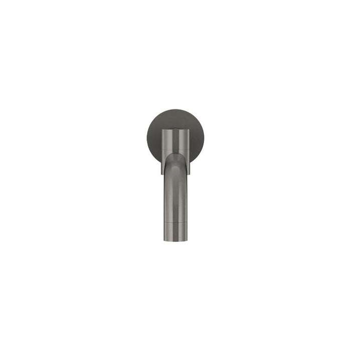 Meir Round Swivel Wall Spout - Shadow Gunmetal-blue-leaf-bathware
