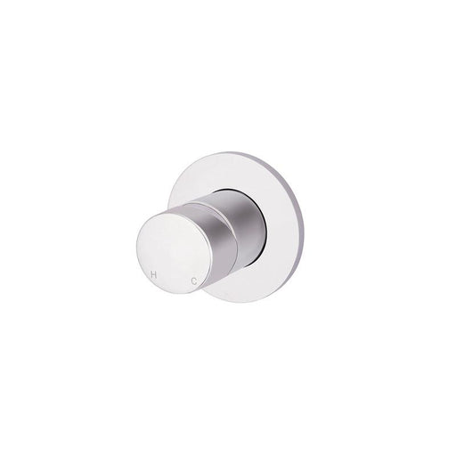 Meir Round Wall Mixer Pinless Handle Trim Kit (In-wall Body Not Included) - Polished Chrome-blue-leaf-bathware