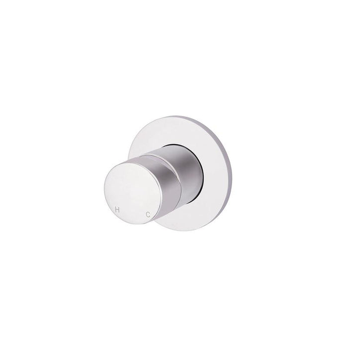 Meir Round Wall Mixer Pinless Handle Trim Kit (In-wall Body Not Included) - Polished Chrome-blue-leaf-bathware