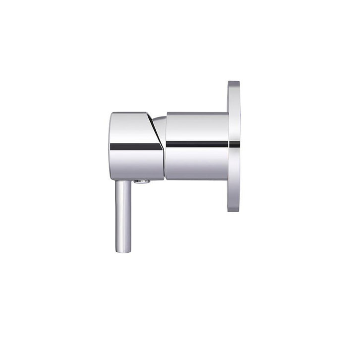 Meir Round Wall Mixer Short Pin–lever Trim Kit (In-wall Body Not Included) - Polished Chrome-blue-leaf-bathware