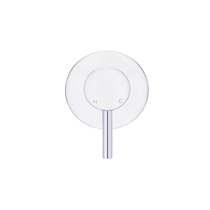 Meir Round Wall Mixer Short Pin–lever Trim Kit (In-wall Body Not Included) - Polished Chrome-blue-leaf-bathware
