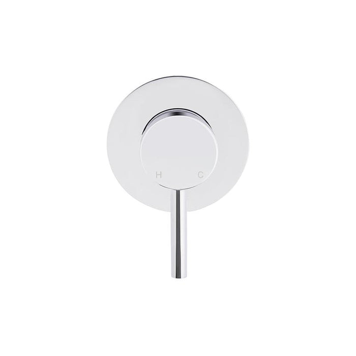 Meir Round Wall Mixer Short Pin–lever Trim Kit (In-wall Body Not Included) - Polished Chrome-blue-leaf-bathware