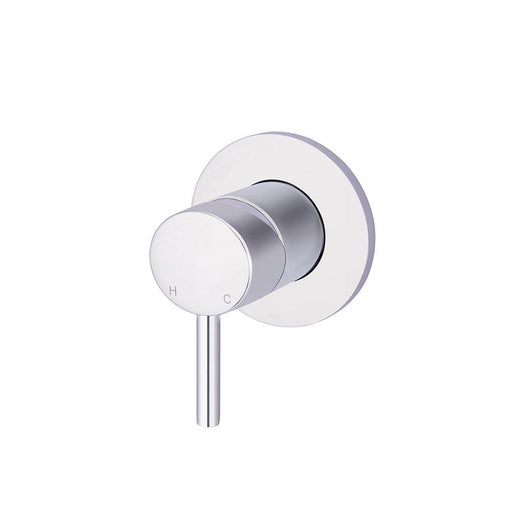 Meir Round Wall Mixer Short Pin–lever Trim Kit (In-wall Body Not Included) - Polished Chrome-blue-leaf-bathware