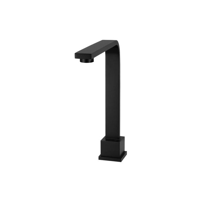 Meir Square High-Rise Swivel Hob Spout - Matte Black-blue-leaf-bathware