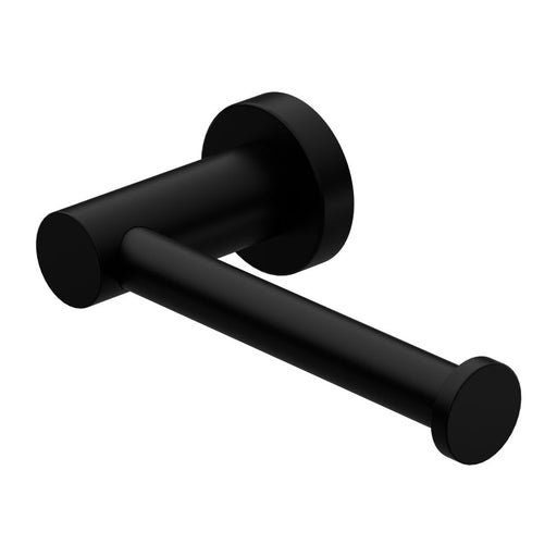 Nero Mecca Toilet Roll Holder - Matte Black-NR1986MB-blue-leaf-bathware
