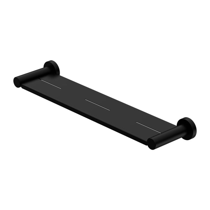 Nero Mecca Metal Shower Shelf - Matte Black-NR1987aMB-blue-leaf-bathware