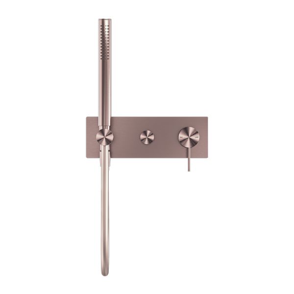 Nero Mecca Shower Mixer Diverter System - Brushed Bronze-NR221912eBZ-blue-leaf-bathware